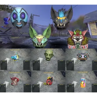 [PC] All 10 Fasnacht Glowing Mask