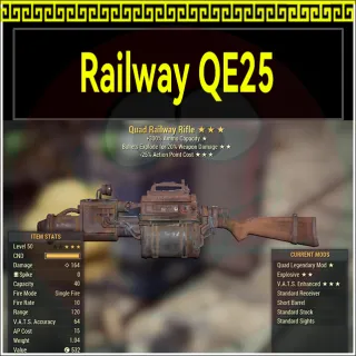 Weapon | Railway Rifle QE25