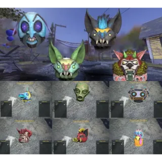 [PC] All 10 Fasnacht Glowing Mask