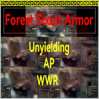 Forest Scout Armor Uny/ap/wwr