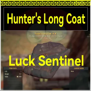 Hunter's Long Coat Luck/Sentinel