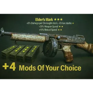 [PC] Elders Mark + 4x Legendary Mods