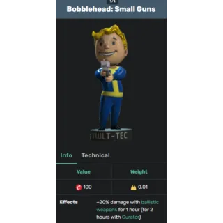 1K Bobblehead Small Guns