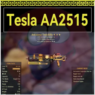 Tesla Rifle AA2515R