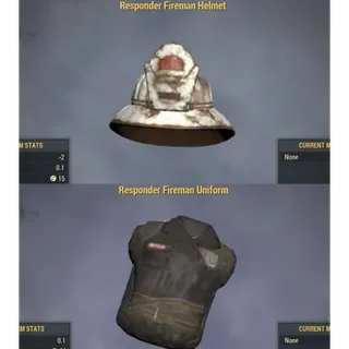 [PC] Responder Fireman Uniform & Helmet