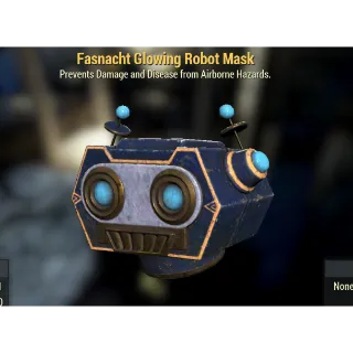 [PC] Glowing Robot Mask