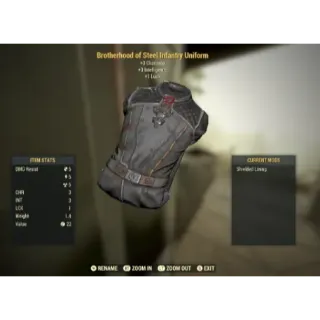 Brotherhood of Steel Infantry Uniform