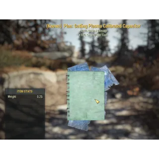 [PC]Gatling Plasma Calibrated Capacitor Plan