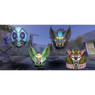 [PC] All 4 Fasnacht Glowing Masks