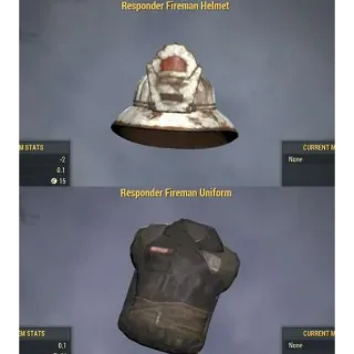 [PC] Responder Fireman Uniform & Helmet