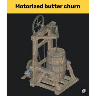 [PC] Plan: Motorized butter churn