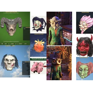 fasnacht masks All 10 rare