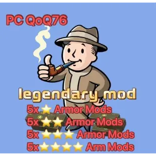 20x Armor Legendary Mods Bundle