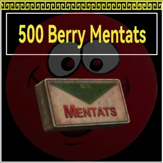 500 Berry Mentats