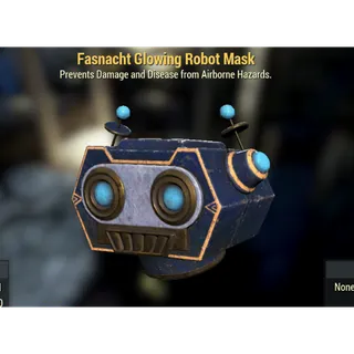[PC] Glowing Robot Mask