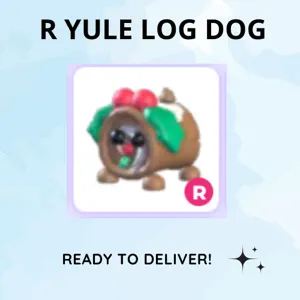 RIDE YULE LOG DOG