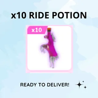 x10 RIDE POTION