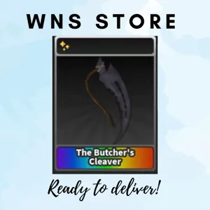 The butcher's Cleaver