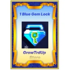 1 Blue Gem Lock (BGL) GROWTOPIA