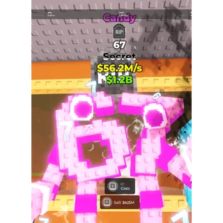 67 candy mutation and rare mutation