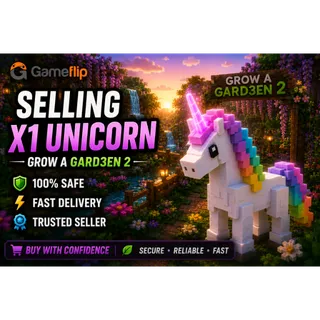 grow a garden 2 unicorn