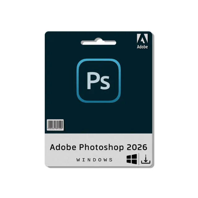 Adobe Photoshop 2026 Lifetime (Windows) - Design & Tools Software