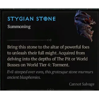 10x Stygian Stone |DIV S5 SC