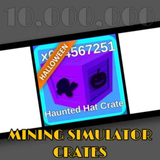 10,000,000 Haunted Hat Crate