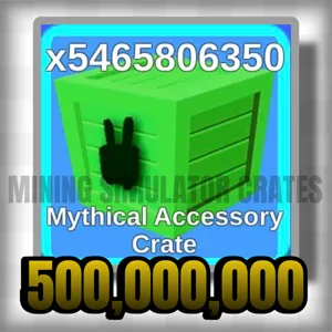 500,000,000M M,A,C Crate