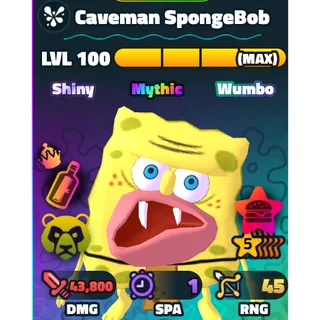 Spongebob Tower Defense [SBTD] - SW 5* Caveman Spongebob