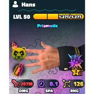 Spongebob Tower Defense [SBTD] - 3* Hans