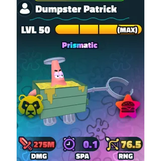 Spongebob Tower Defense [SBTD] - Dumpster Patrick