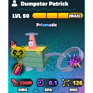 Spongebob Tower Defense [SBTD] - Dumpster Patrick