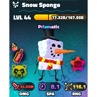 Spongebob Tower Defense [SBTD] - Snow Sponge