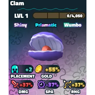 Spongebob Tower Defense [SBTD] - SW Clam (PET)
