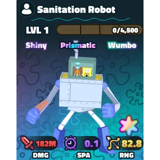 Spongebob Tower Defense [SBTD] - SS (Super Star) SW Sanitation Robot