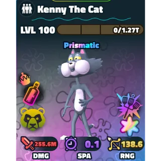 Spongebob Tower Defense [SBTD] - SS [Super Star] Kenny the Cat