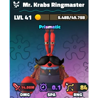 Spongebob Tower Defense [SBTD] - Mr. Krabs Ringmaster