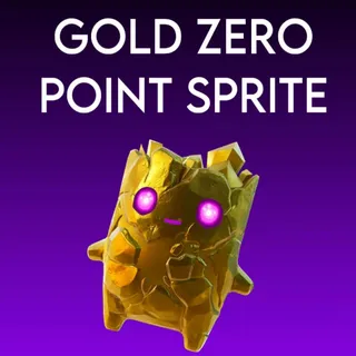 Gold Zero Point Sprite