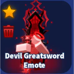 Devil Greatsword Emote