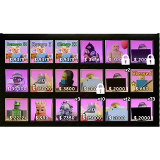 My inventory | Slop Tower Defense