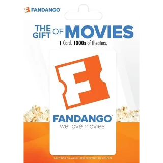 $50.00 USD Fandango