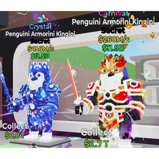Penguini Amorini Kingini BUNDLE