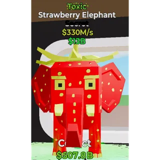 Strawberry Elephant (Toxic)