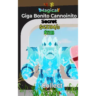 Giga Bonito Cannoinito