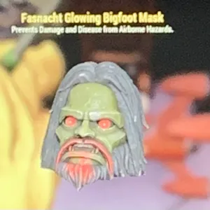 Glowing Bigfoot Mask