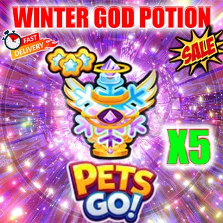 WINTER GOD POTION X5