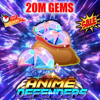 ANIME DEFENDERS GEMS