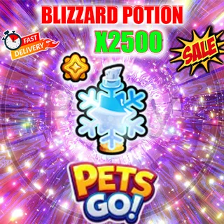 BLIZZARD POTION X2500