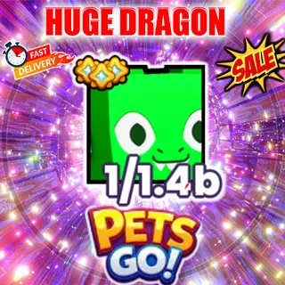 HUGE DRAGON PETS GO